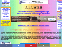 Tablet Screenshot of a1aweb.com
